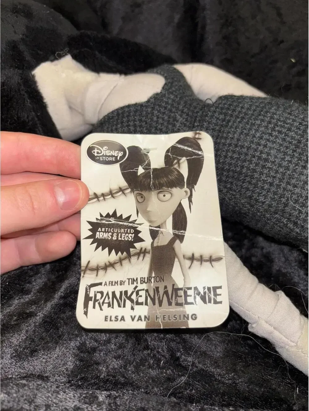 Tim Burton Frankenweenie Elsa Van Helsig plush